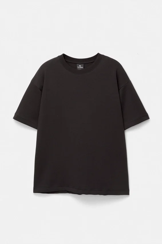 Sudadera básica de manga corta Sudadera básica de manga corta