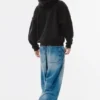 Sudadera con capucha, corte holgado y cremallera Sudadera con capucha, corte holgado y cremallera