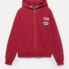 Sudadera con capucha, cremallera y parches Sudadera con capucha, cremallera y parches
