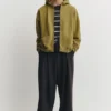 Sudadera con capucha de corte holgado y cremallera Sudadera con capucha de corte holgado y cremallera