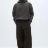 Sudadera con capucha de corte recto Sudadera con capucha de corte recto