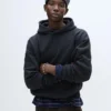 Sudadera con capucha de corte recto Sudadera con capucha de corte recto
