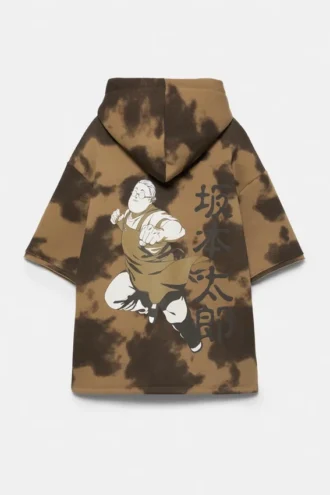 Sudadera con capucha de manga corta Sakamoto Days