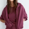 Sudadera con capucha de tacto suave Sudadera con capucha de tacto suave