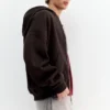 Sudadera con capucha, estampado gráfico y cremallera Sudadera con capucha, estampado gráfico y cremallera