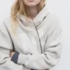 Sudadera con capucha, estampado gráfico y cremallera Sudadera con capucha, estampado gráfico y cremallera