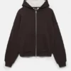 Sudadera con capucha, estampado gráfico y cremallera Sudadera con capucha, estampado gráfico y cremallera
