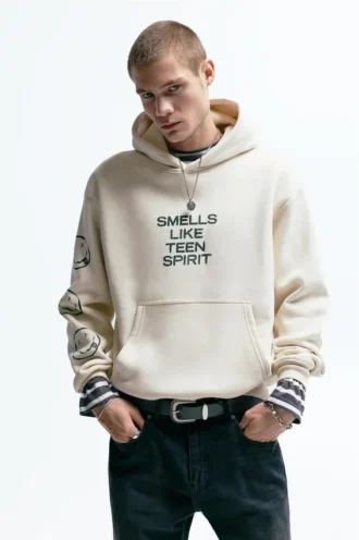 Sudadera con capucha Nirvana