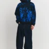 Sudadera con capucha «Stranger Things» con estampado tie-dye Sudadera con capucha «Stranger Things» con estampado tie-dye