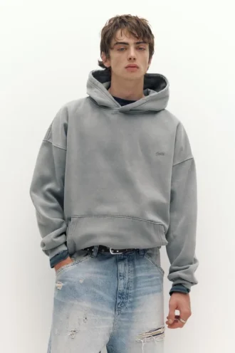 Sudadera con capucha STWD lavada