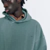 Sudadera con capucha STWD lavada Sudadera con capucha STWD lavada