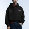 Sudadera con capucha STWD negra Sudadera con capucha STWD negra
