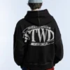Sudadera con capucha STWD negra Sudadera con capucha STWD negra