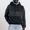 Sudadera con capucha y acabado lavado Sudadera con capucha y acabado lavado