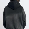 Sudadera con capucha y acabado lavado Sudadera con capucha y acabado lavado