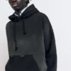 Sudadera con capucha y acabado lavado Sudadera con capucha y acabado lavado