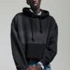 Sudadera con capucha y acabado lavado Sudadera con capucha y acabado lavado