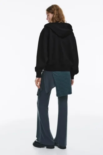 Sudadera con capucha y cremallera