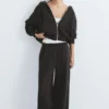 Sudadera con capucha y cremallera Sudadera con capucha y cremallera