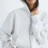 Sudadera con capucha y cremallera Sudadera con capucha y cremallera
