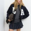 Sudadera con capucha y cremallera con gráfico Sudadera con capucha y cremallera con gráfico