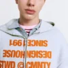 Sudadera con capucha y cremallera con texto Sudadera con capucha y cremallera con texto