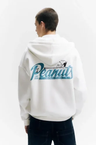 Sudadera con capucha y cremallera de Peanuts