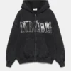 Sudadera con capucha y cremallera Nirvana