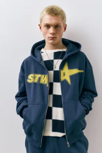 Sudadera con capucha y cremallera STWD