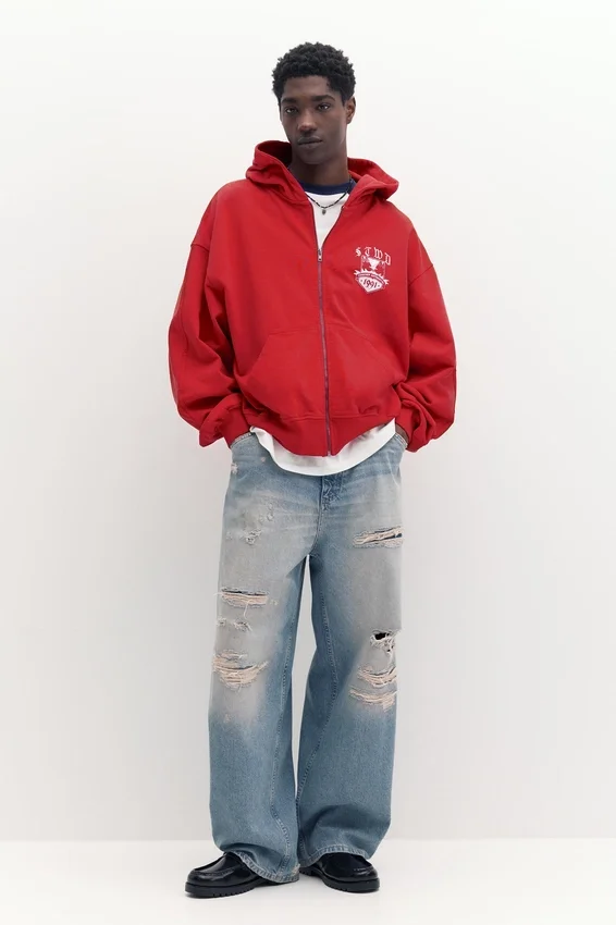 Sudadera con capucha y cremallera STWD Sudadera con capucha y cremallera STWD