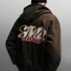 Sudadera con capucha y cremallera STWD Madrid Sudadera con capucha y cremallera STWD Madrid
