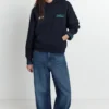Sudadera con capucha y eslogan de estrellas Sudadera con capucha y eslogan de estrellas