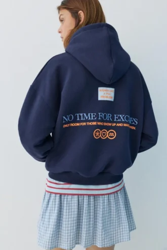 Sudadera con estampado gráfico Sudadera con estampado gráfico
