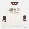 Sudadera con gráfico de la ciudad de Londres