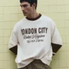 Sudadera con gráfico de la ciudad de Londres