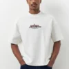 Sudadera de manga corta con bordado