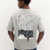 Sudadera de manga corta con eslogan Sudadera de manga corta con eslogan