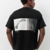 Sudadera de manga corta con gráfico