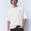 Sudadera de manga corta con gráfico retro