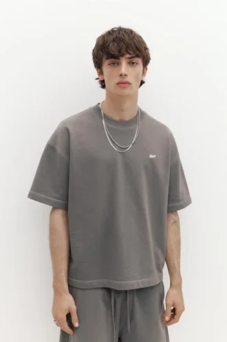 Sudadera de manga corta con logotipo