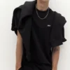Sudadera de manga corta con logotipo