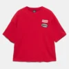 Sudadera de manga corta con parche Sudadera de manga corta con parche