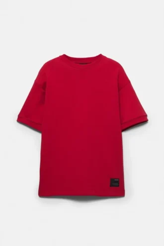 Sudadera de manga corta de interlock Sudadera de manga corta de interlock