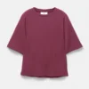 Sudadera de manga corta de tacto suave