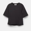 Sudadera de manga corta de tacto suave Sudadera de manga corta de tacto suave