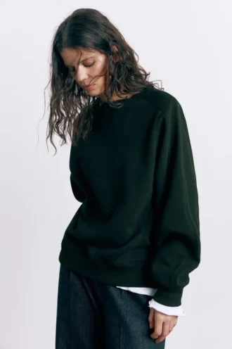 Sudadera oversize de felpa Sudadera oversize de felpa