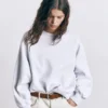 Sudadera oversize de felpa Sudadera oversize de felpa