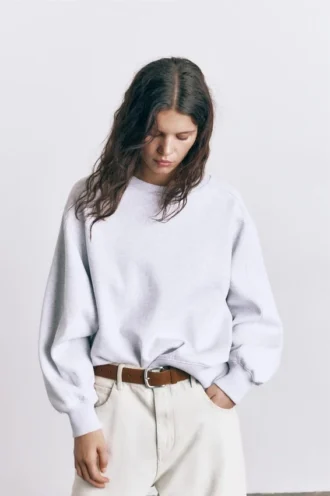 Sudadera oversize de felpa