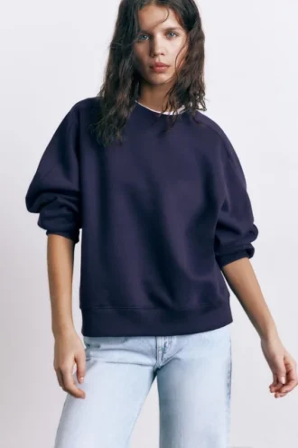 Sudadera oversize de felpa Sudadera oversize de felpa