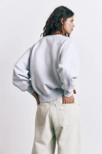 Sudadera oversize de felpa
